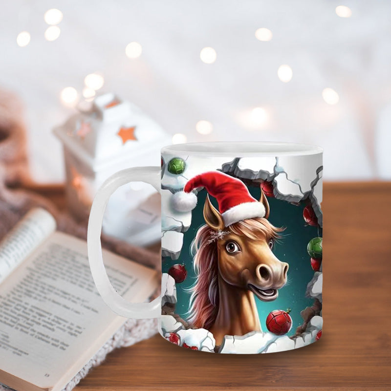 Christmas Animal Pattern Mug | Stornfield