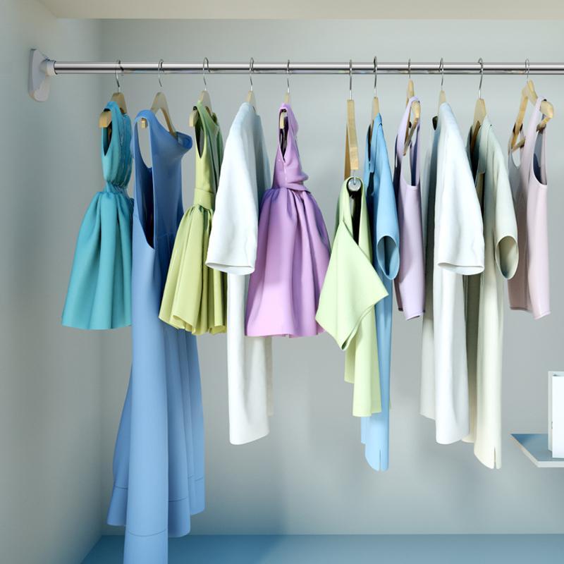 No-Drill Telescopic Clothing Rod | Stornfield