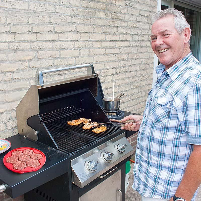 Hexagonal burger patty mold | Stornfield
