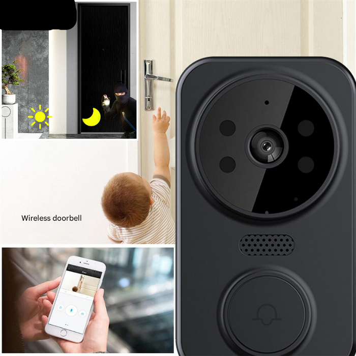 Noctiq Smart Wi-Fi Video Doorbell - HD Camera, Night Vision, Motion Sensor | Stornfield