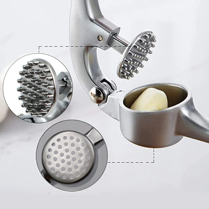 Stainless Steel Garlic Press | Stornfield