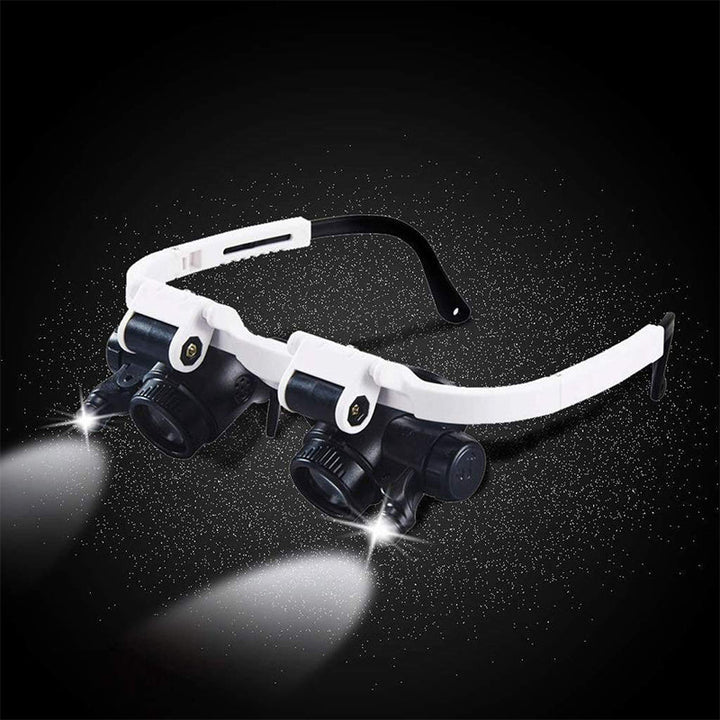 Stornfield | Magnifying glasses with LED lamps for double eyes