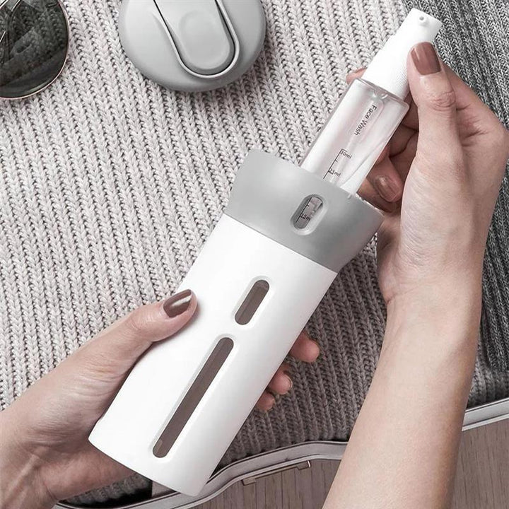 4-in-1 Travel Dispenser for Lotion, Shampoo, Gel, etc. | Stornfield
