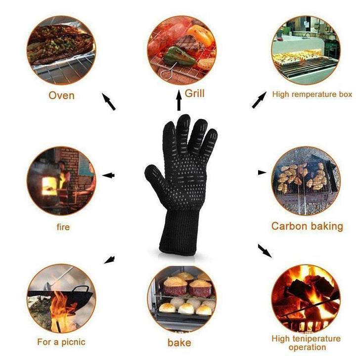 Bequee professional grill gloves heat-resistant gloves - 1 pair | Stornfield