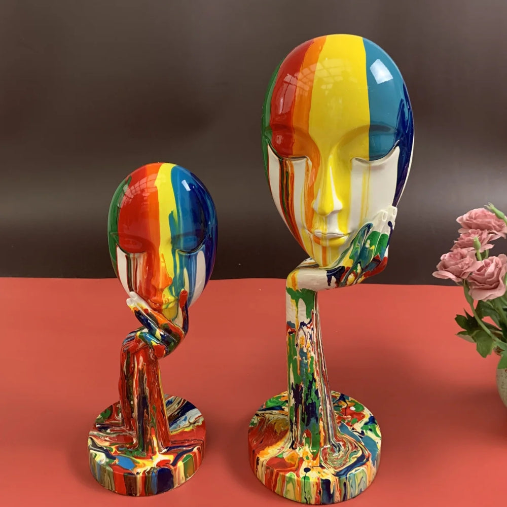 Abstract Face Art Sculpture | Stornfield
