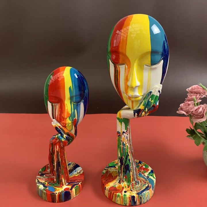 Abstract Face Art Sculpture | Stornfield