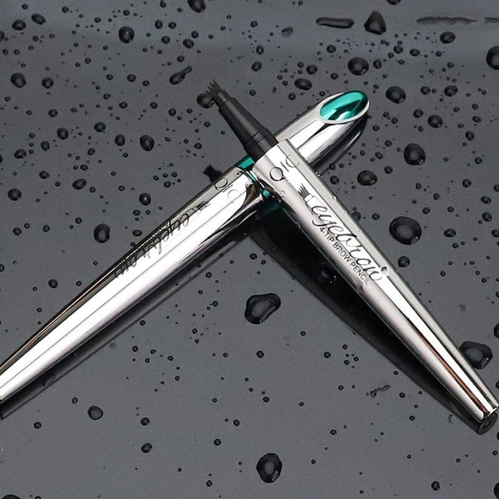Stornfield | Crayon à sourcils 3D étanche avec 4 pointes fourchues