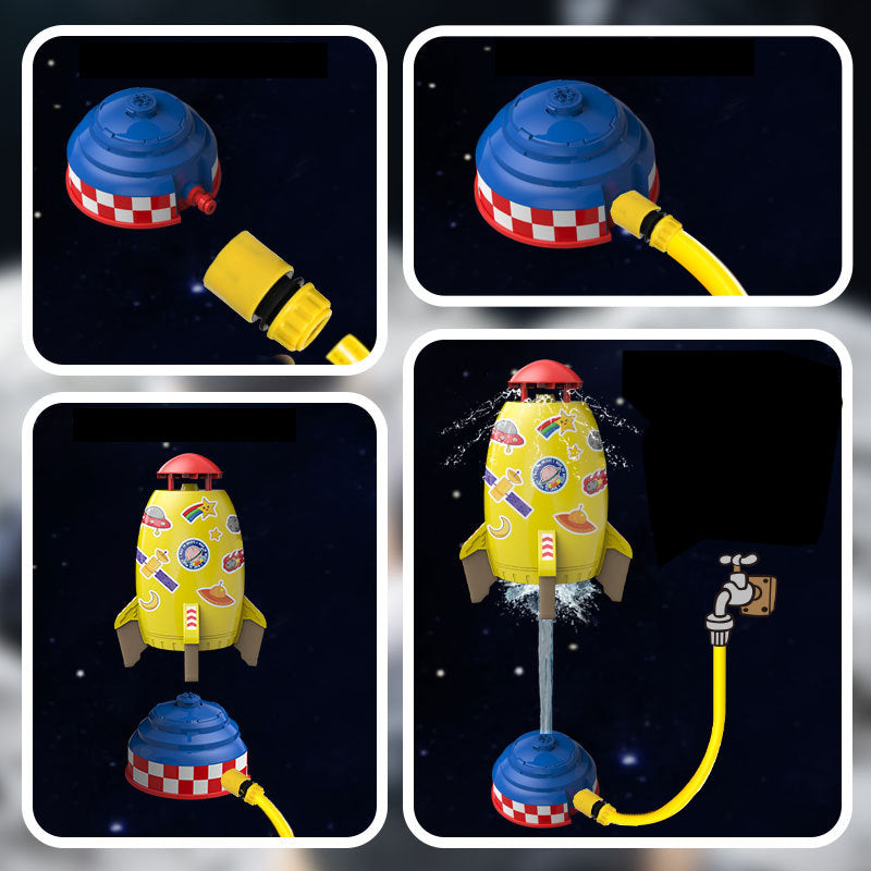 Summer Toy Rocket Sprinkler for Outdoors | Stornfield
