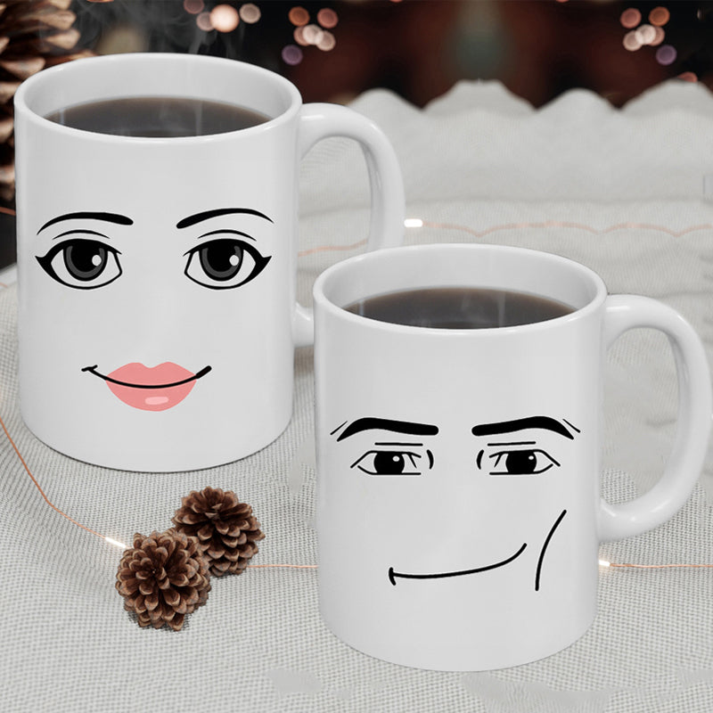 Emoji printed ceramic mug | Stornfield
