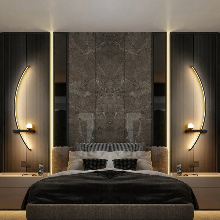 Stornfield | Lumosphere - Minimalist LED Wall Sconce (2-Pack)