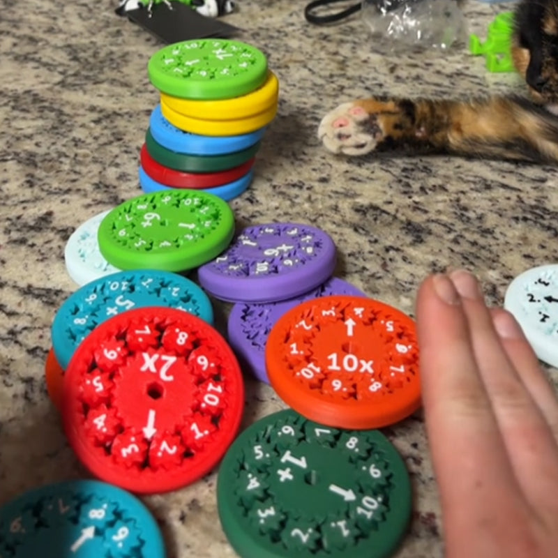 Math Facts Fidget Spinner | Stornfield