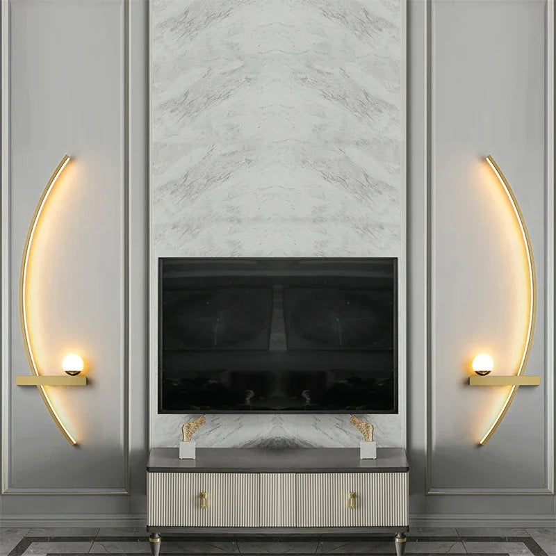 Stornfield | Lumosphere - Minimalist LED Wall Sconce (2-Pack)