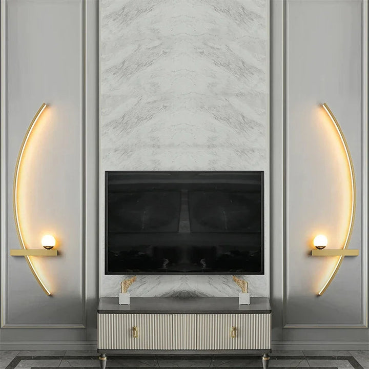 Stornfield | Lumosphere - Minimalist LED Wall Sconce (2-Pack)