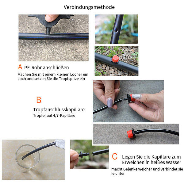 Adjustable drip nozzles for irrigation | Stornfield