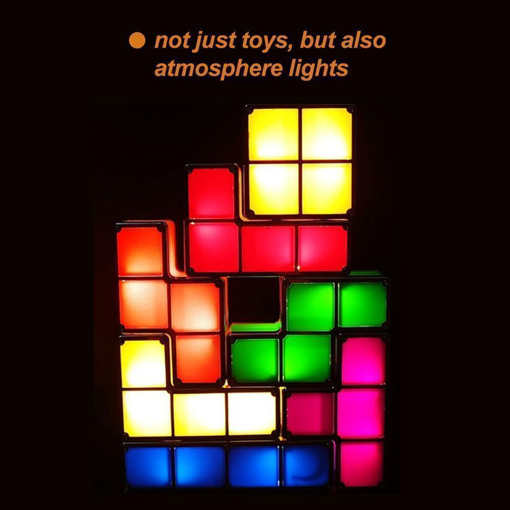 Tetris Stackable LED Night Light | Stornfield
