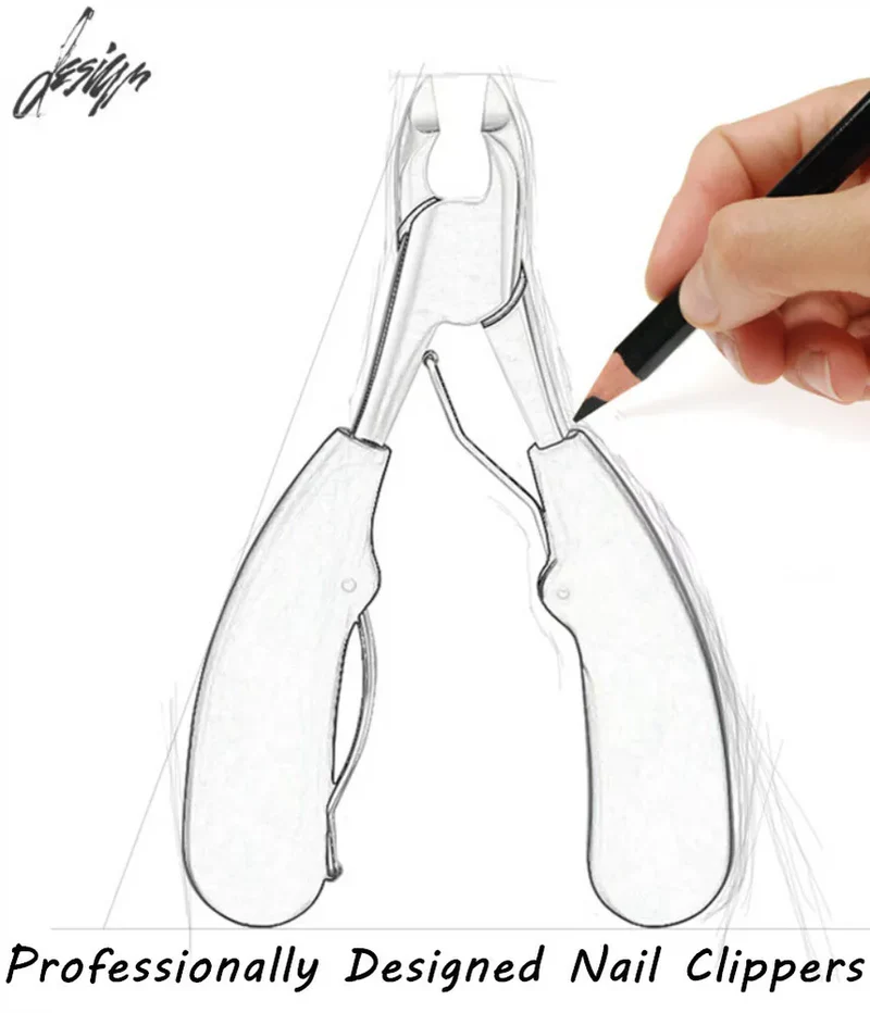 Stornfield | Toenail Clipper for Seniors, Sharp, Ergonomic & Ideal for Thick Nails