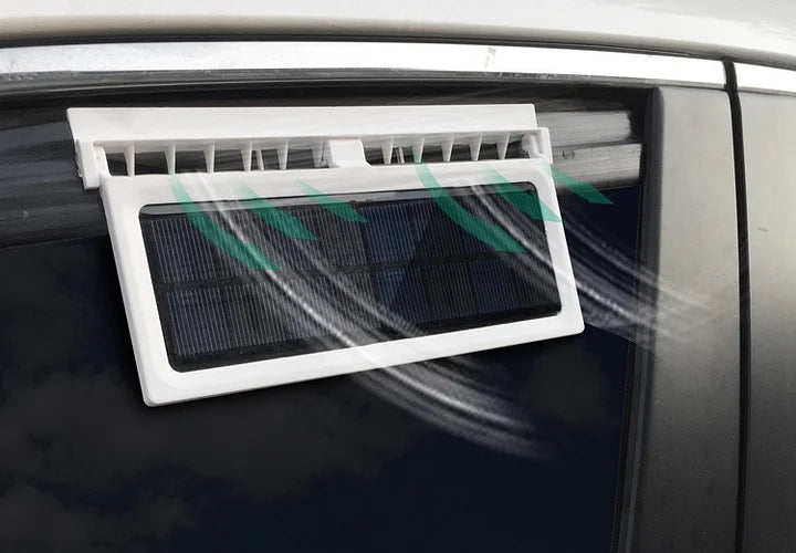 The New Solar Car Cooling Artifact [air circulation exhaust fan] | Stornfield