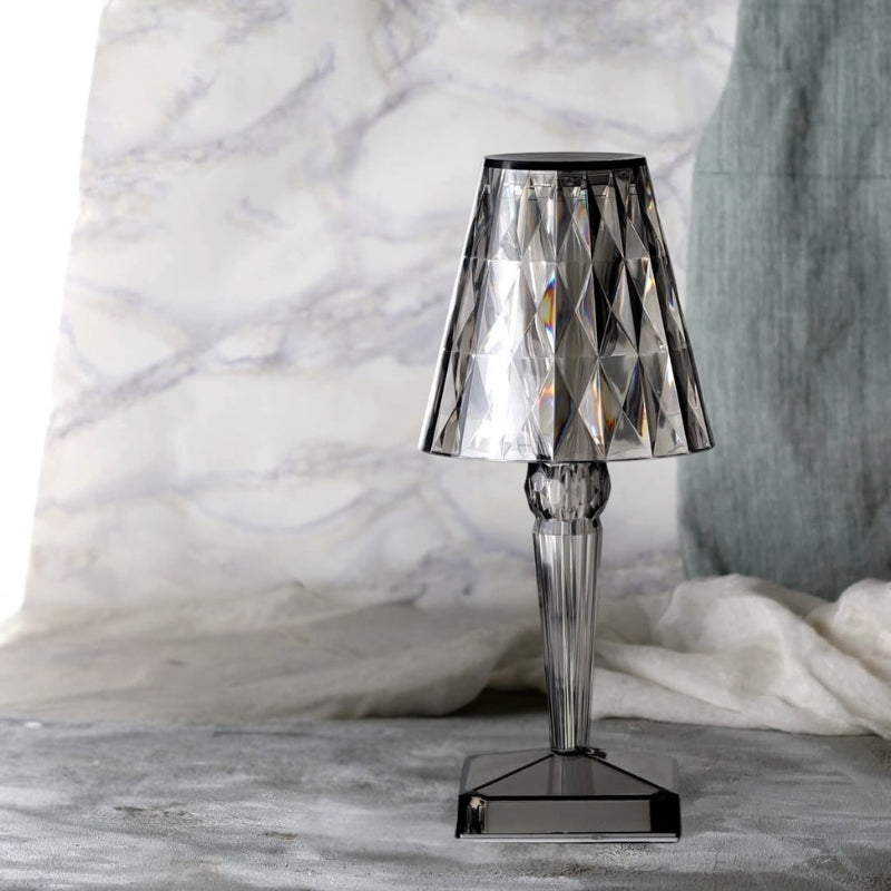Crystal Table Lamp with Touch Control - LumeCrystal | Stornfield