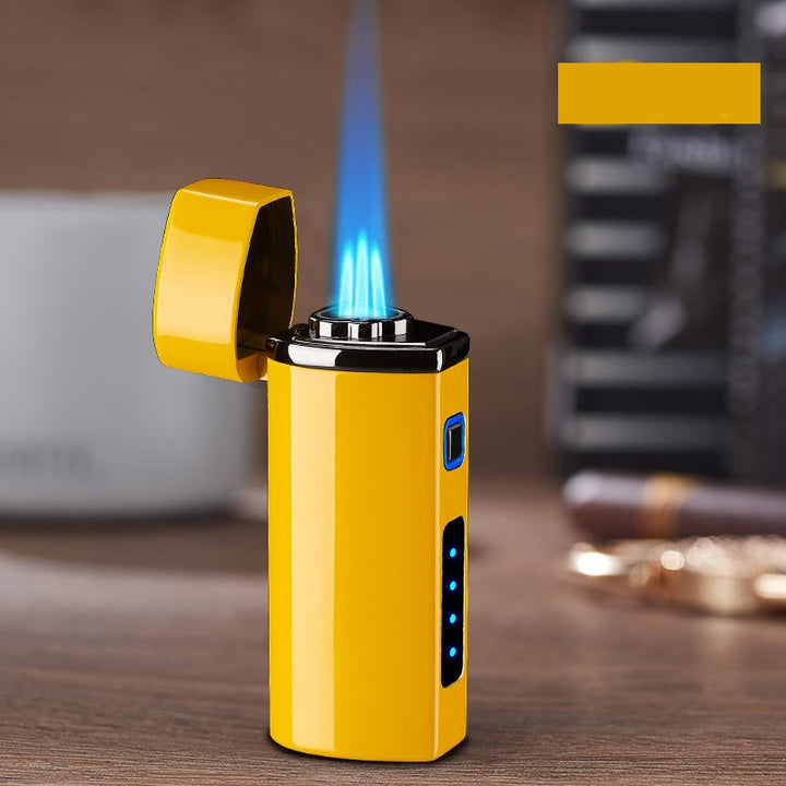 Triple Flame Windproof USB Charging Jet Lighter | Stornfield