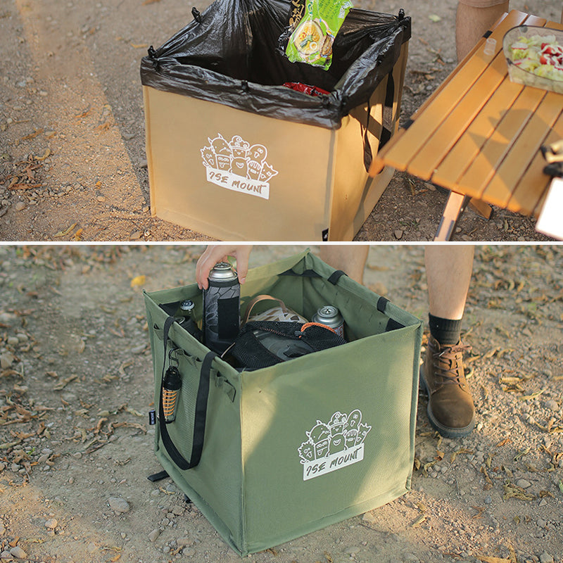 Foldable Multi-Purpose Waste Bin for Outdoor Use | Stornfield