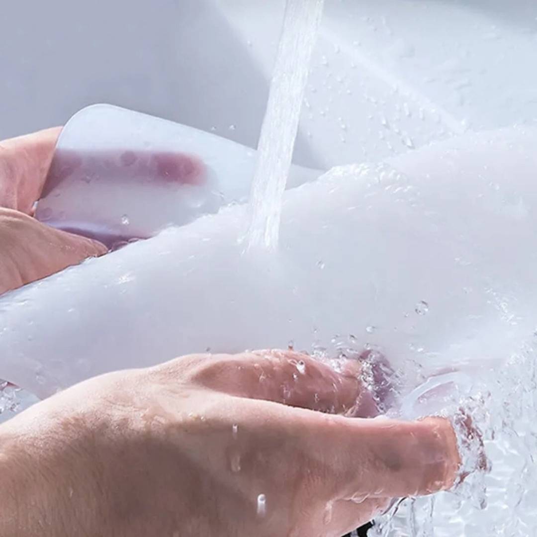 EcoFlow Silicone Shower Drain Cover | Odor-Absorbing Mat - Traps Hair and Debris - Prevents Shower Clogs