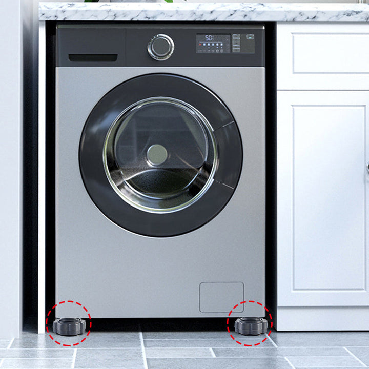 4 pieces height-adjustable washing machine stand | Stornfield
