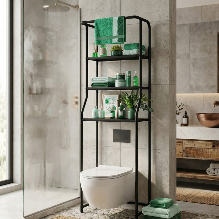 HavenRack™ 3-layer toilet storage shelf | Stornfield
