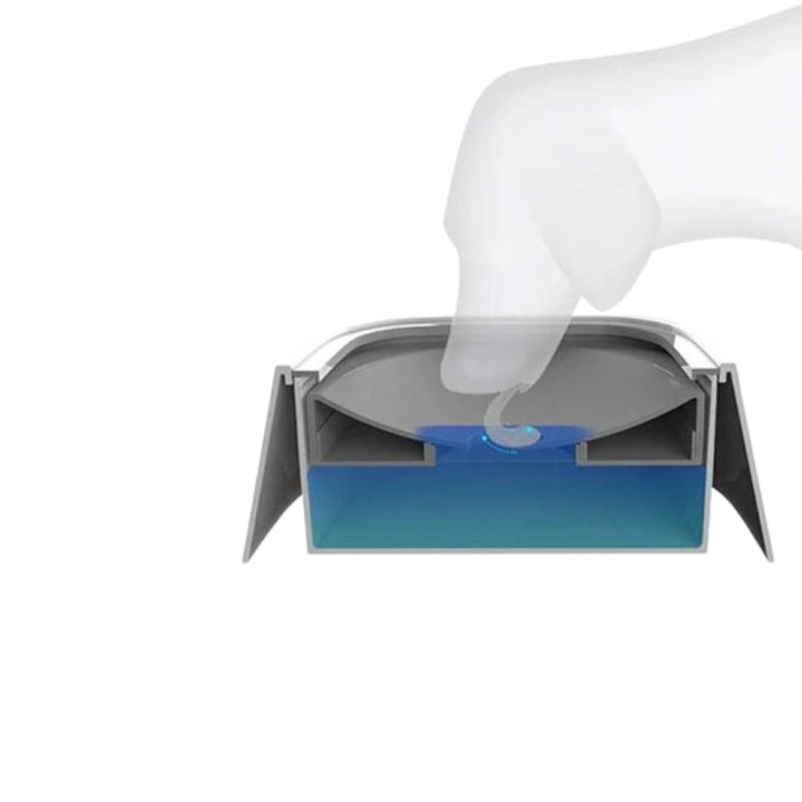 Stornfield Spill-Proof Pet Water Bowl for Dogs and Cats
