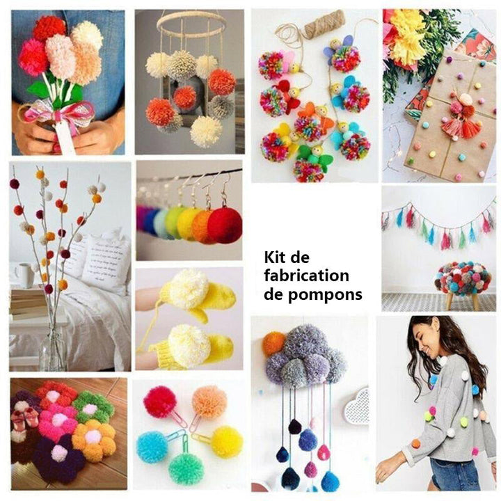 Pom-Pom Maker Craft Kit | Stornfield