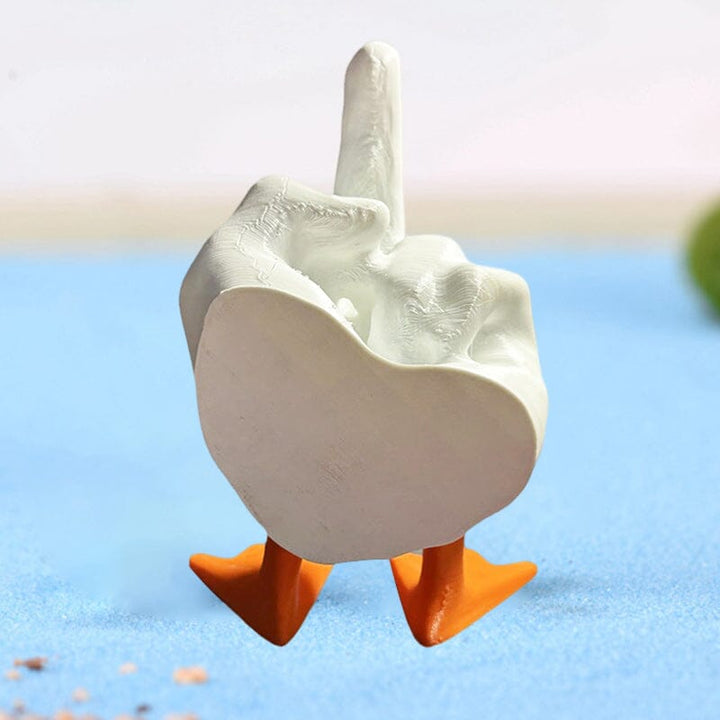 Middle Finger Duck Resin Ornament | Stornfield