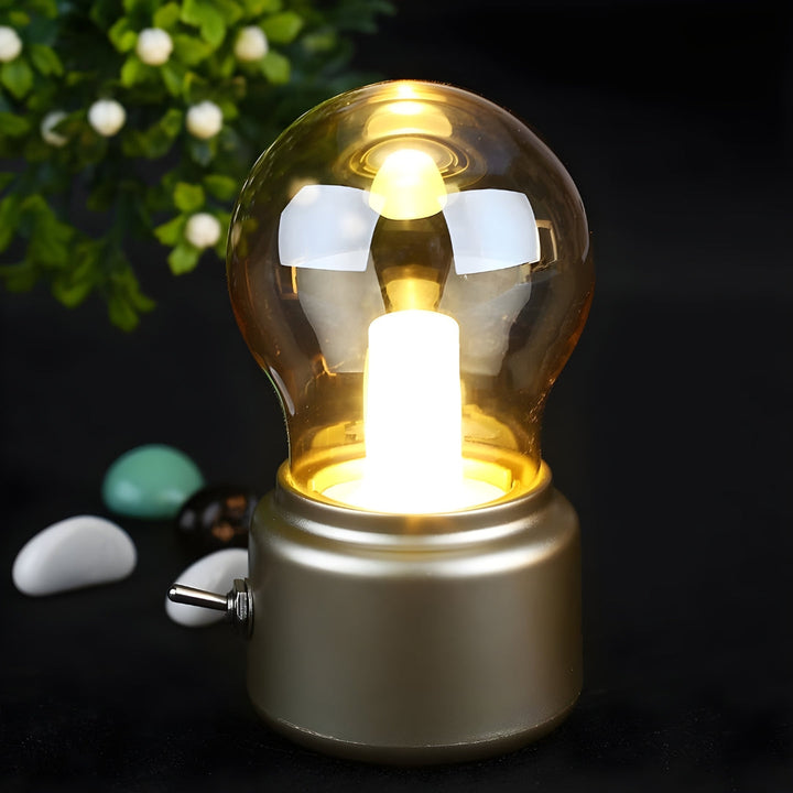 Portable Retro Table Lamp - LumiRetro | Stornfield