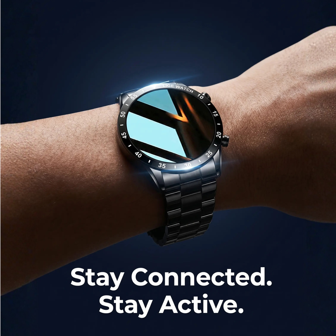 Luxus 4G Smartwatch – Stylish watch with calls, GPS, and health features