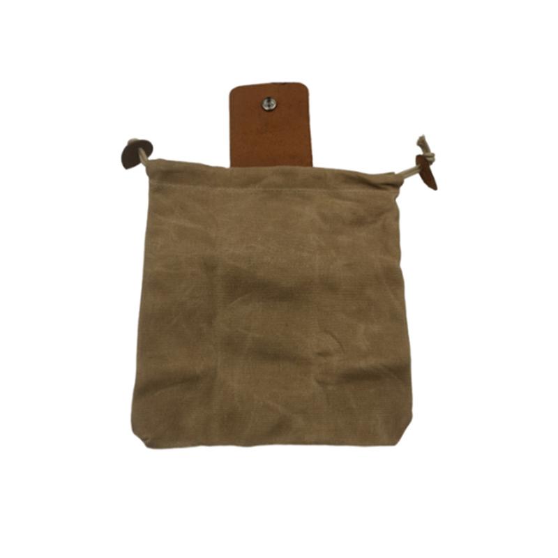 Dimoohome™ Leather and canvas bushcraft bag | Stornfield