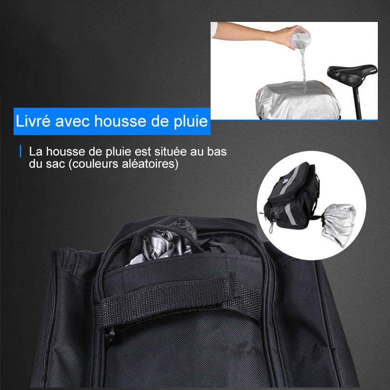 Foldable Storage Bag for Bicycle Rear Seat | Stornfield