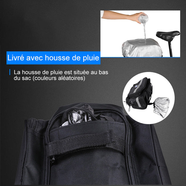 Foldable Storage Bag for Bicycle Rear Seat | Stornfield