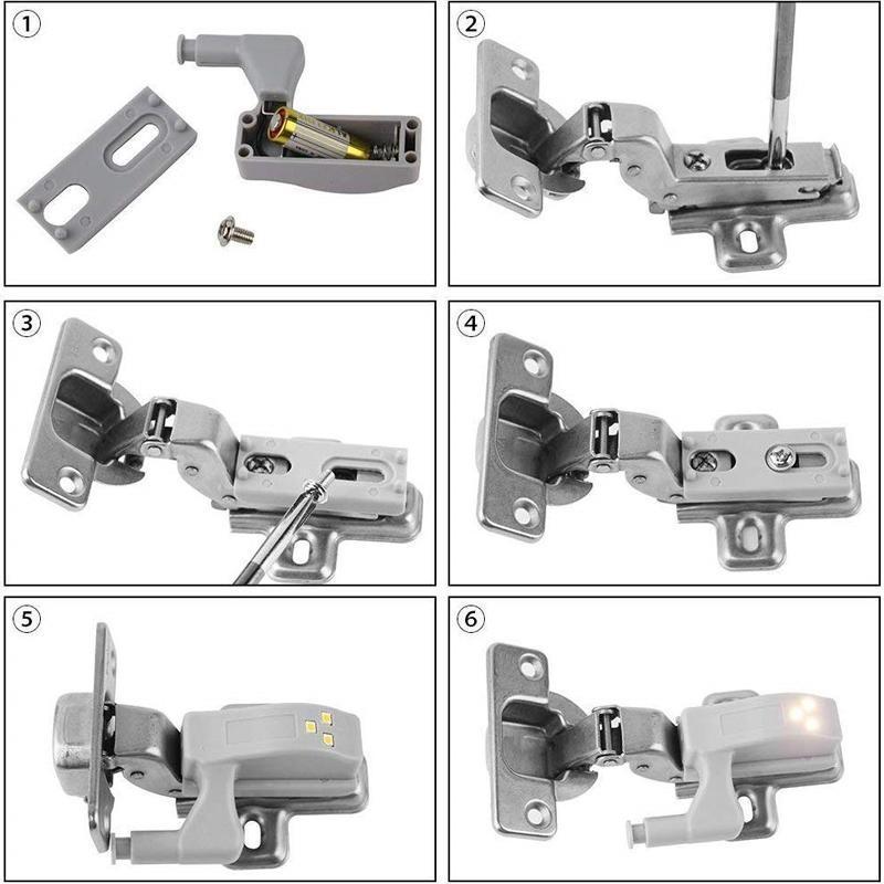 Smart Sensor Wardrobe LED Light (10 PIECES) Stornfield
