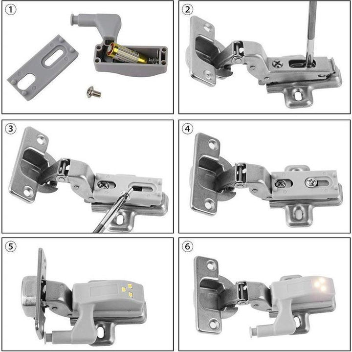 Smart Sensor Wardrobe LED Light (10 PIECES) Stornfield