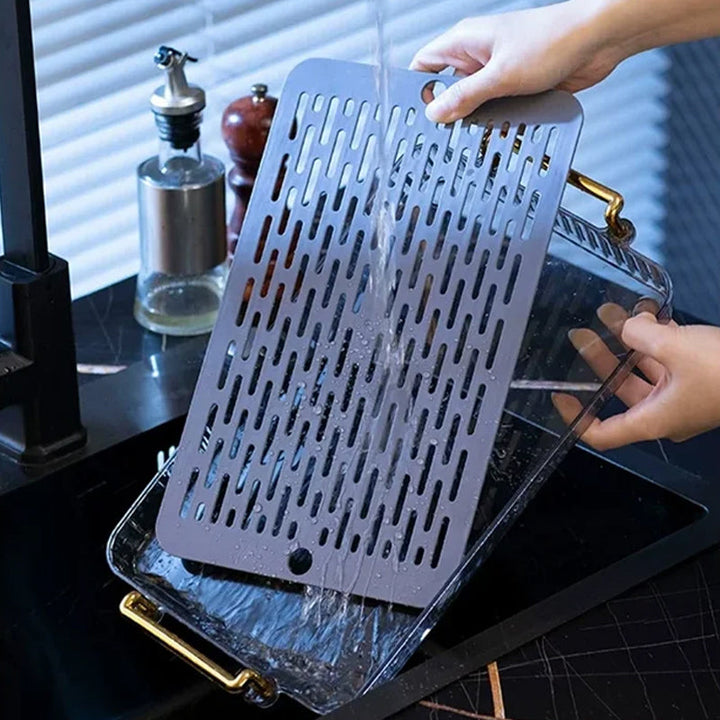 Light Luxury Draining Tea Tray | Stornfield