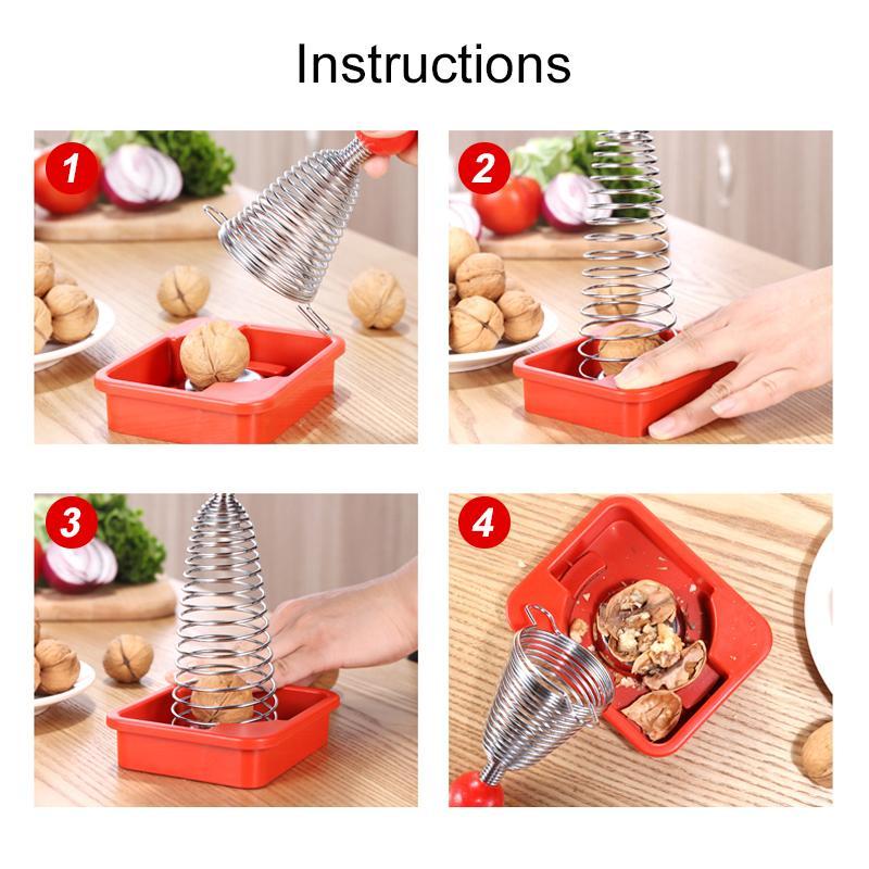 Metal Spring Walnut Shell Opener | Stornfield