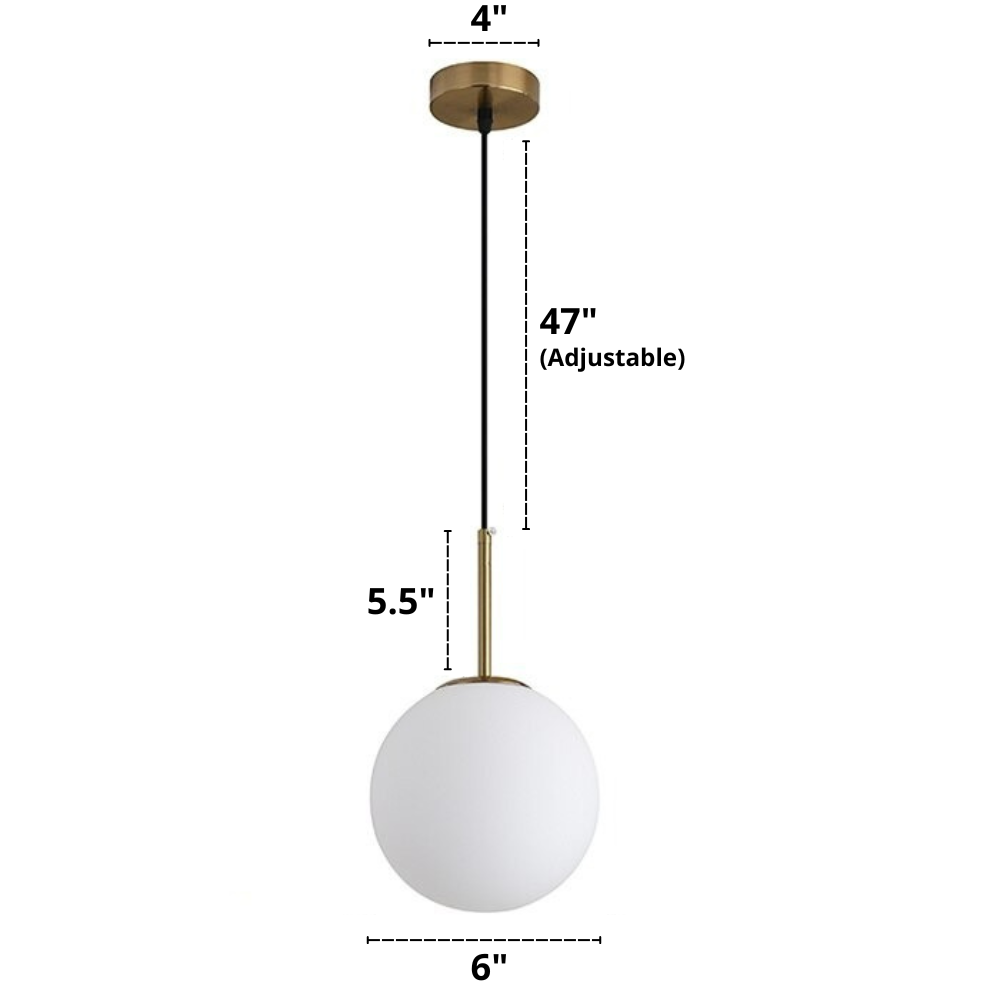 Nordic Glass Pendant Lamps | Stornfield