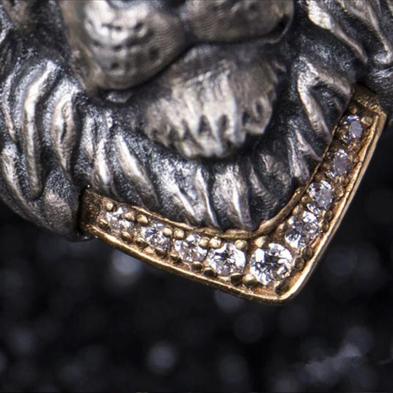 Retro Nordic Lion Shaped Ring | Stornfield