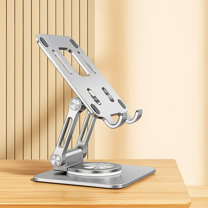 DeskEase | Adjustable Tablet Stand – Ergonomic Comfort – Foldable Non-Slip Design – Ideal for Work, Study, Travel, and Video Calls Stornfield