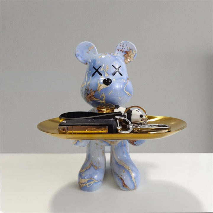 Stornfield | Bear Statue with Tray