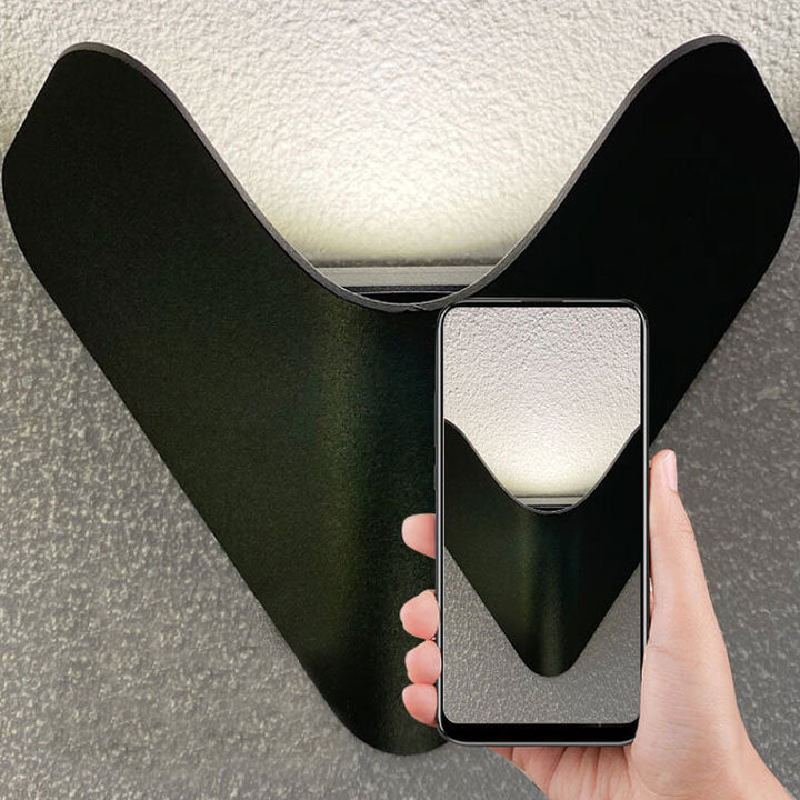 Modern Creative Triangle Aluminum LED Outdoor Waterproof Wall Sconce Lamp | Stornfield