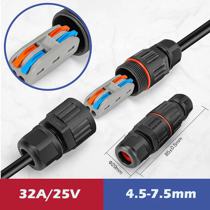 Outdoor Waterproof Electrical Wire Connector | Stornfield