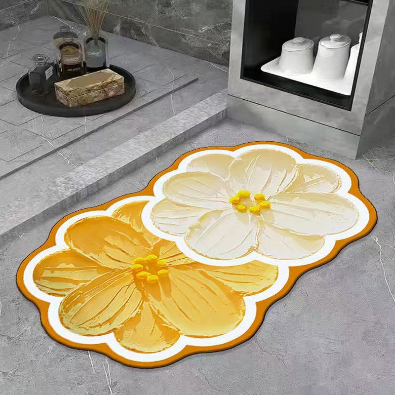 Floral bath mat | Stornfield