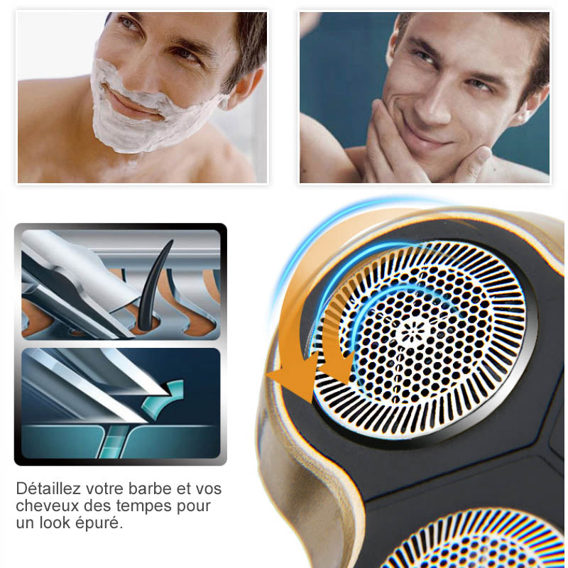 Stornfield 3-in-1 Rechargeable Multifunction Shaver for Men