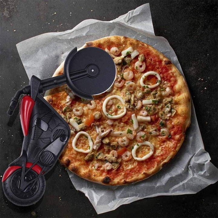 Unique Motorcycle Style Pizza Cutter | Stornfield