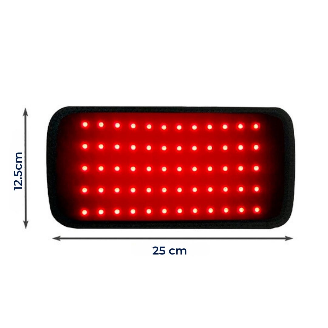 LumiRelief Red Light Therapy Belt | for Pain Relief - Inflammation Reduction - Muscle Recovery - Red Light for Skin Rejuvenation Stornfield