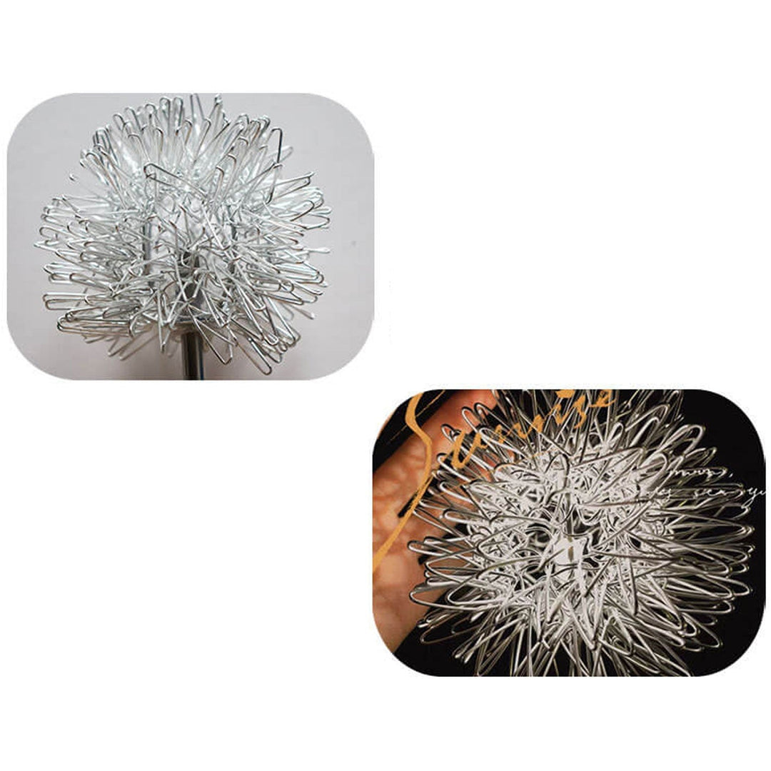 Solar Dandelion Aluminum Wire Globe Light LED Outdoor Waterproof Luminous Garden Insert Ground Landscape Light | Stornfield